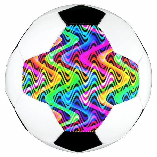 Ballon De Foot colorful weaves (Devant)