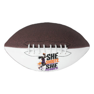 Ballon De Foot Conception de basket-ball féminin « Elle tire, ell
