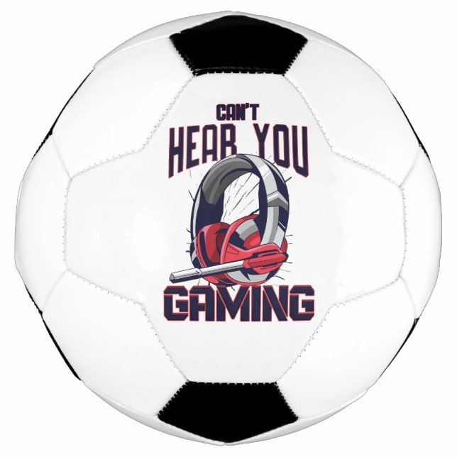 Ballon De Foot Conception de jeux avec casque (Devant)