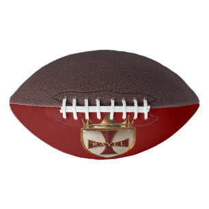 Ballon De Foot conception de la crête de rayon EOC RED