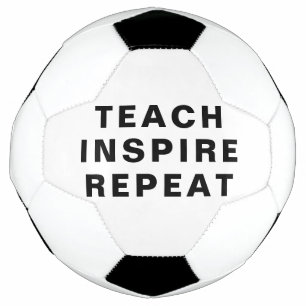 Ballon De Foot Conception de motivation Répéter Inspirer Enseigne
