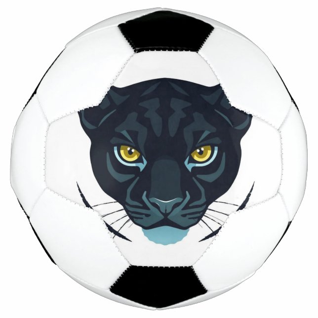 Ballon De Foot Conception de style de rue Black Puma (Devant)