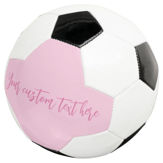 Ballon De Foot Conscience du cancer du sein mois script personnal (3/4)