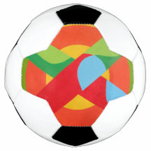 Contemporary Linear Line Soccer Ball