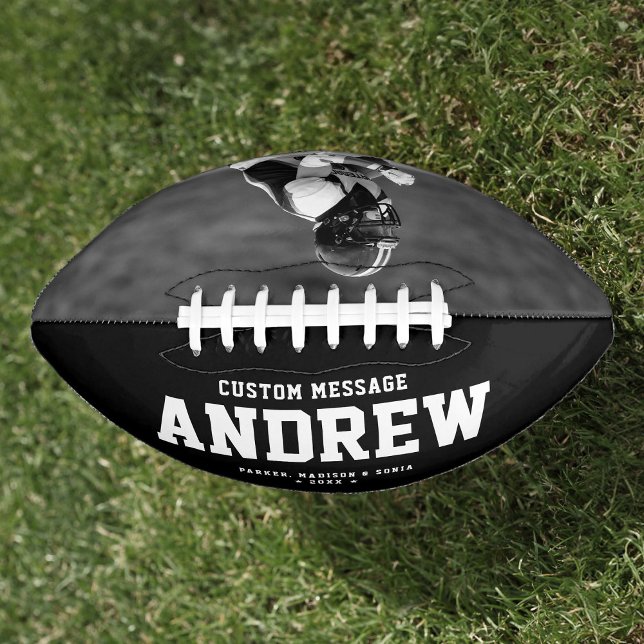 Ballon De Foot Cool Moderne Diplôme Anniversaire Cadeau Photo (Créateur téléchargé)