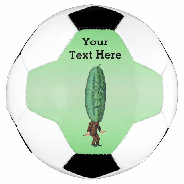 Ballon De Foot Costume Brown Imaginaire Pickle Man (Devant)
