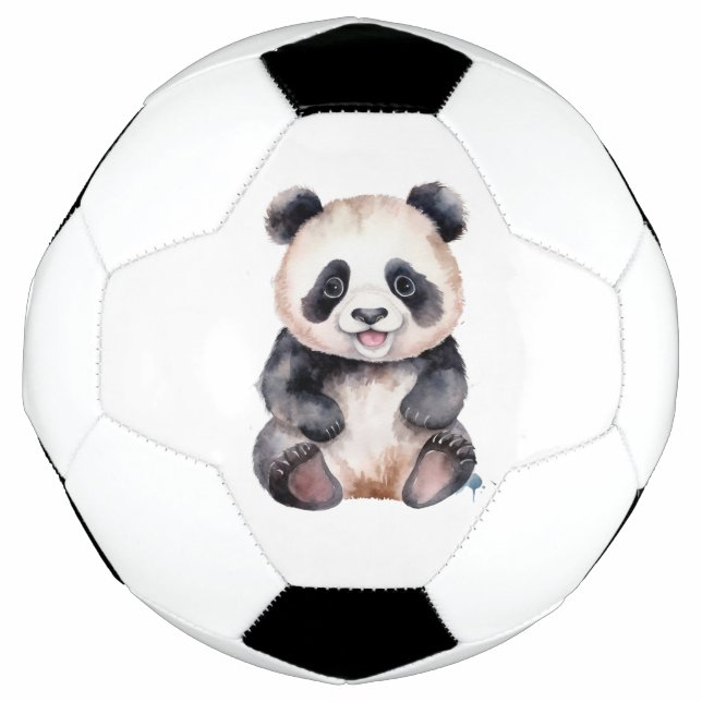 Ballon De Foot Couleur d'eau pour bébé panda (Devant)