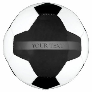 Ballon De Foot Couleur modifiable de bande de dégradé simple et é
