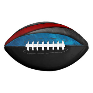 Ballon De Foot Couleurs de l'équipe du collège Rouge/bleu/noir Fo