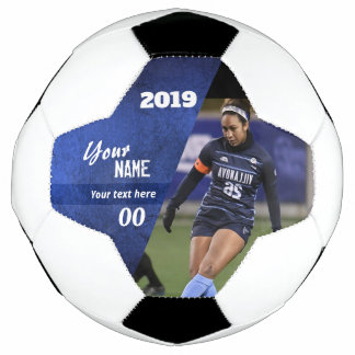 Ballon De Foot Coupe Custom Soccer Ball Blue