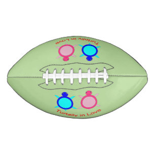 Ballon De Foot Couple de tortue mignonne