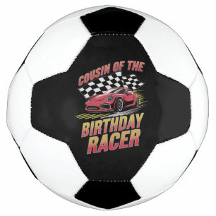 Ballon De Foot Cousin De L'Anniversaire Racer Racer Family Party