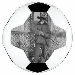 Ballon De Foot Cowboy Rancher ou le hors-la-loi canadien du Vieux