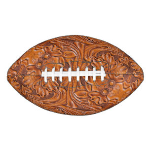 Ballon De Foot Cowboy Rustique pays occidental à outils en cuir i