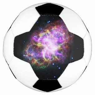 Ballon De Foot Crabe Nebula Supernova Remnant Hubble Composite