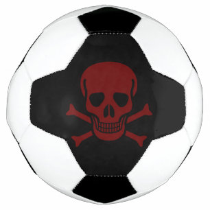 Ballon De Foot Crâne et os