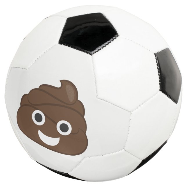 Ballon De Foot Crazy Silly Brown Poop Emoji (3/4)
