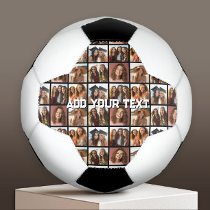 Ballon De Foot Créer un collage photo personnalisé - 6 photos - T