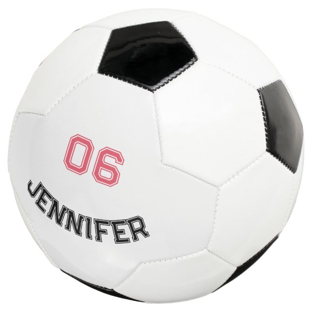 Ballon De Foot Créer Votre Propre Joueur Personnalisé Nom Numéro (3/4)