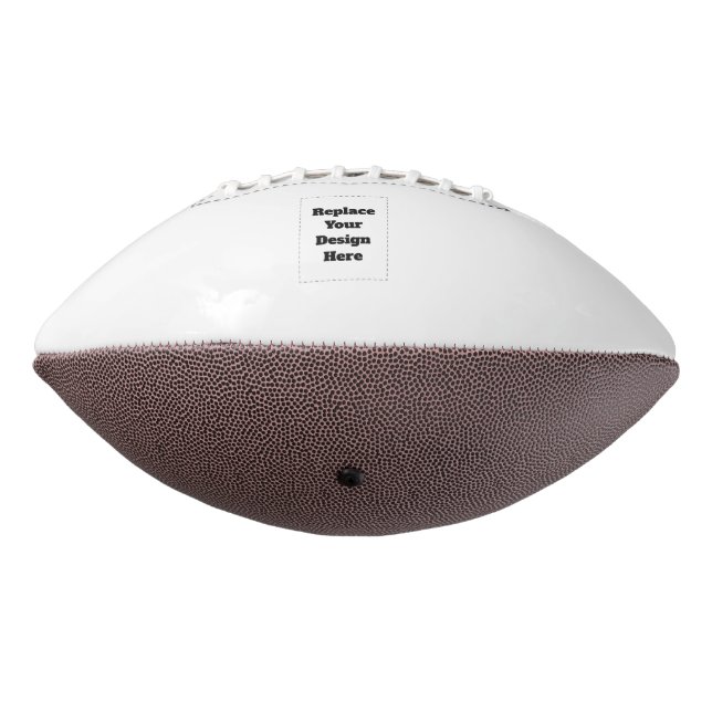 Ballon De Foot Créez Votre Propre blanc (Tourné à 270°)