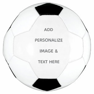 Ballon De Foot Créez votre propre blanc 