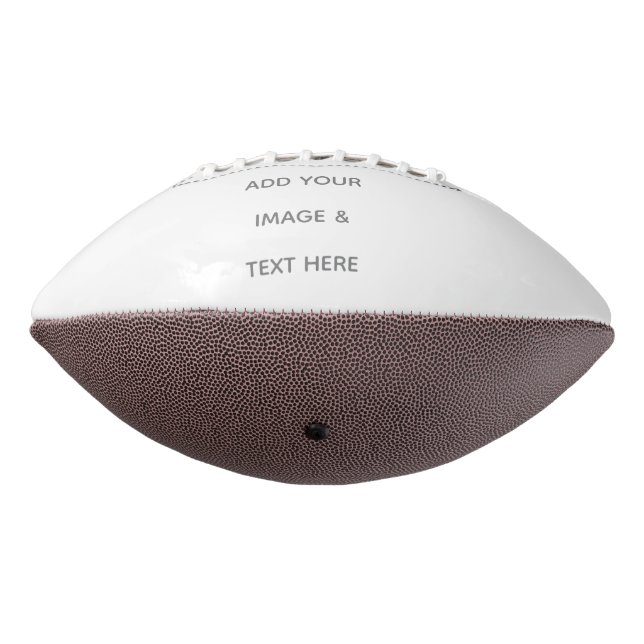 Ballon De Foot Créez votre propre blanc  (Tourné à 270°)