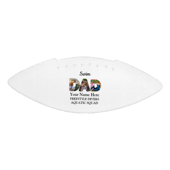 Ballon De Foot Créez votre propre sport papa photo collage natati (Panneau)