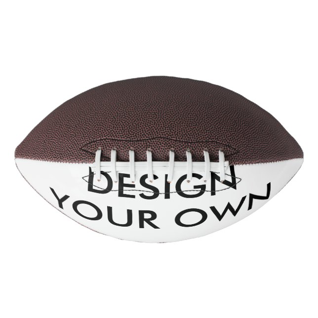 Ballon De Foot Custom Personalized Regulation Size Football (Devant)