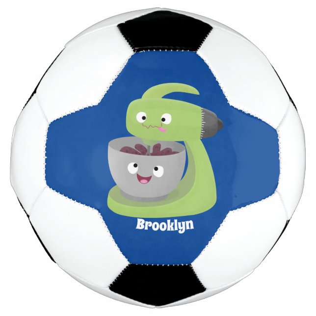 Ballon De Foot Cute cake mixer cuisine appareil dessin animé (Devant)