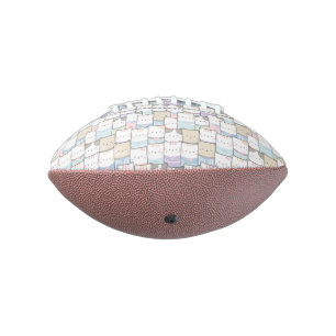 Ballon De Foot Cute Doodle Kitten Visages Motif