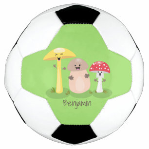 Ballon De Foot Cute kawaii champignon champignon toadstool