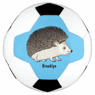 Ballon De Foot Cute prickly hedgehog cartoon