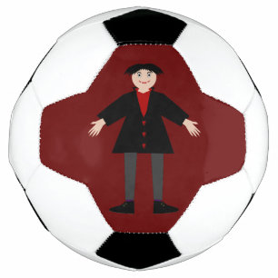 Ballon De Foot Cute Vampire Halloween