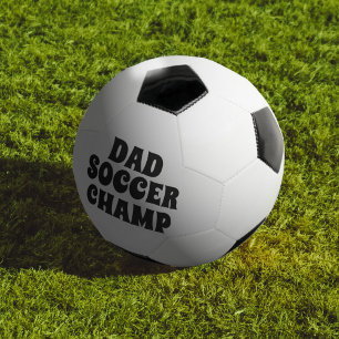 Ballon De Foot Dad Name Champ Soccer Ball