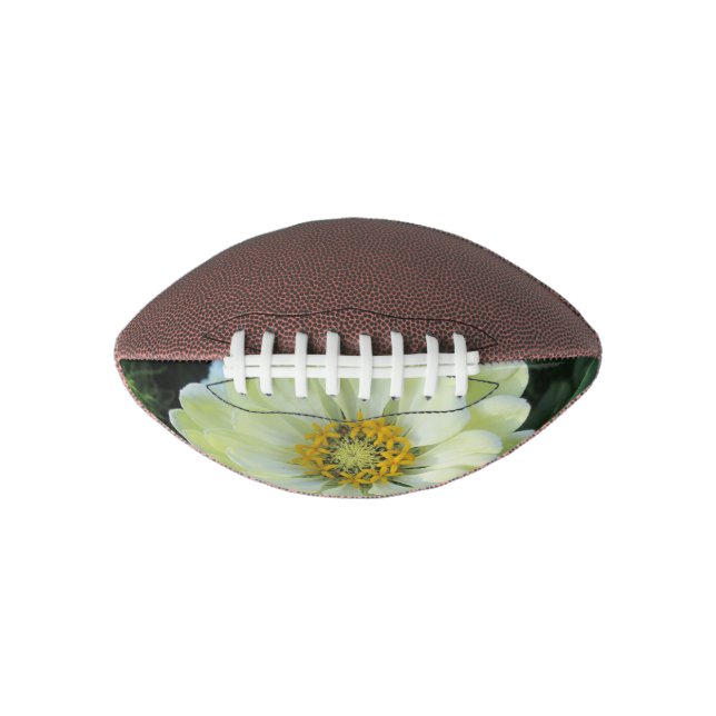 Ballon De Foot Dahlia Fleur jaune clair (Devant)