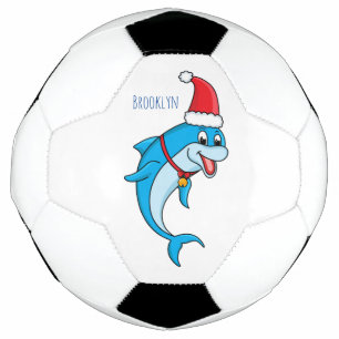Ballon De Foot Dauphin mignon avec dessin animé du chapeau du Pèr
