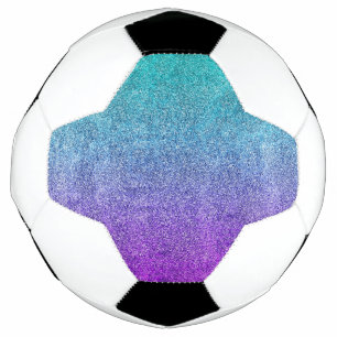 Ballon De Foot Dégradé de la Parties scintillant de plongée tr