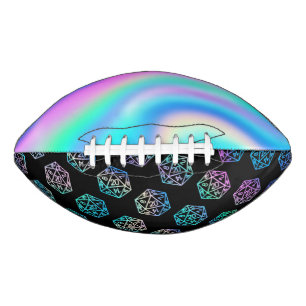 Ballon De Foot Dés RPG Holo Imaginaire Retro Tabletop PnP Gamer