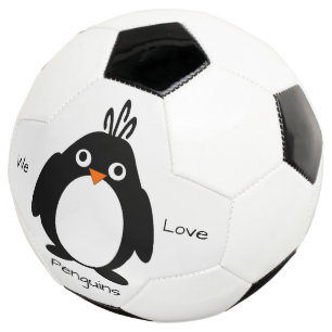 Ballon De Foot Design de pingouin personnalisé