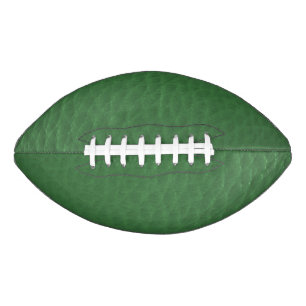 Ballon De Foot Design en cuir vert