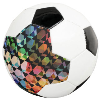 Ballon De Foot Design graphique Hexagon Abstrait