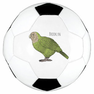 Ballon De Foot dessin animé d'oiseaux de Kakapo
