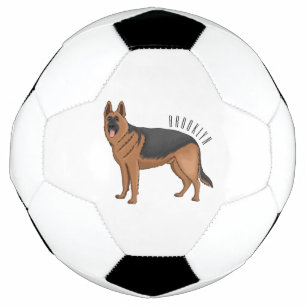 Ballon De Foot dessin de berger allemand