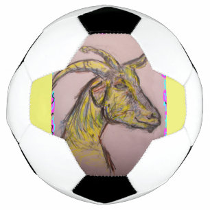 Ballon De Foot dessin de chèvre