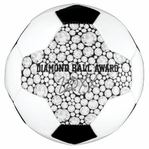 Ballon De Foot Diamond Ball Soccer Award Année Gemmes sportives