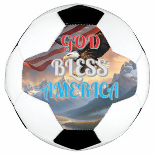 BALLON DE FOOT DIEU BÉNISSE L'AMÉRIQUE