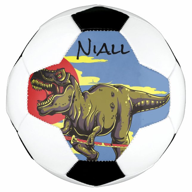 Ballon De Foot Dinosaure tendance    (Devant)