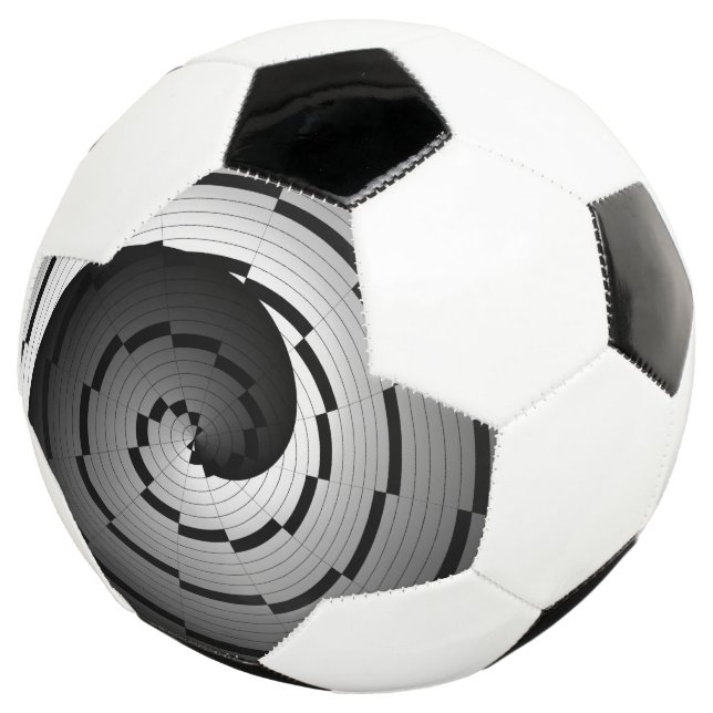 Ballon De Foot Double Yin Yang Spiral (3/4)