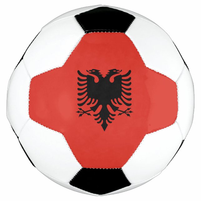 Ballon De Foot Drapeau albanais (Devant)