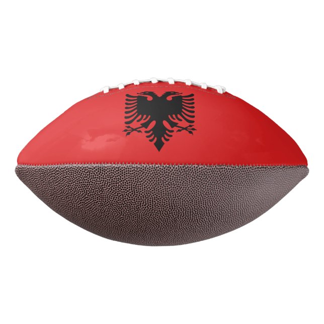 Ballon De Foot Drapeau albanais patriotique (Tourné à 270°)